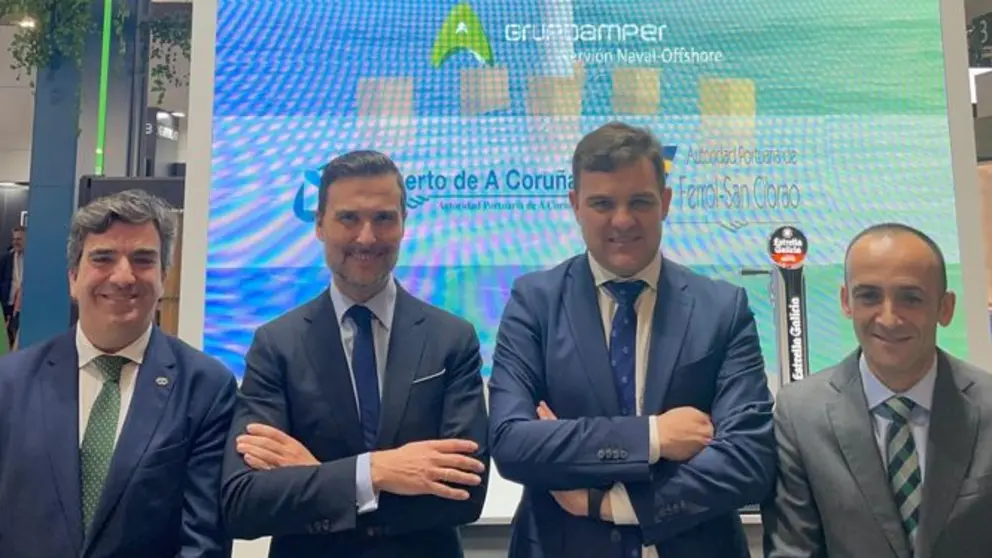 Mart&iacute;n Fern&aacute;ndez Prado, Enrique L&oacute;pez, Roberto Bouzas y Francisco Barea.