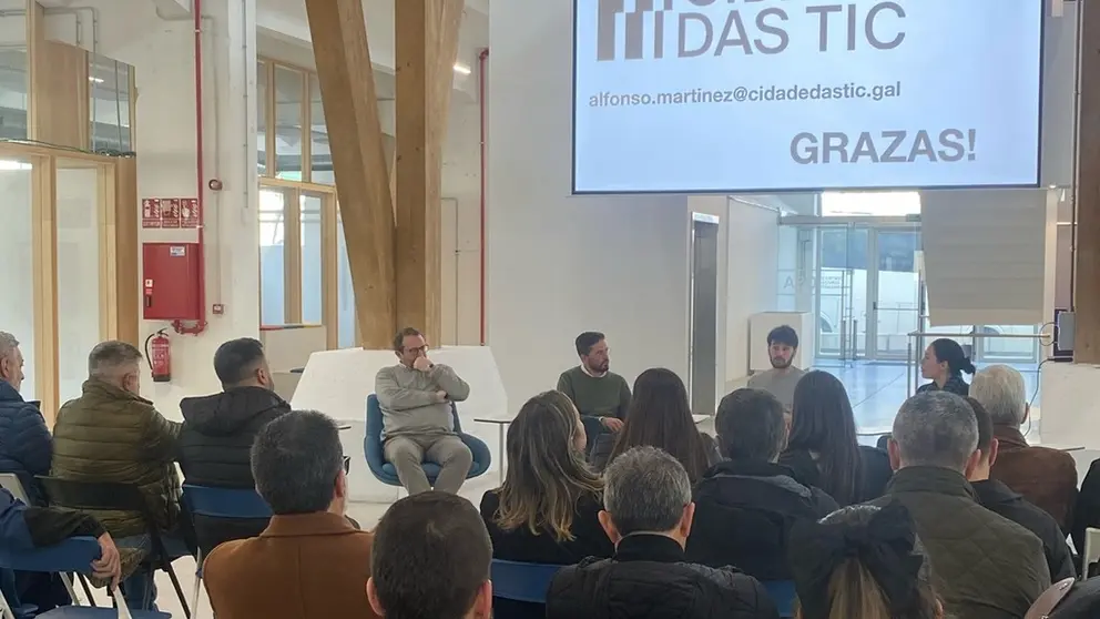 Encuentro con empresarios de Latinoam&eacute;rica en la Cidade das TIC de A Coru&ntilde;a./CEDIDA.