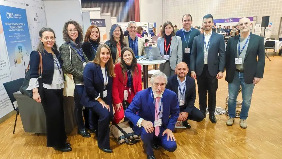 Representantes de Bioga en el Swiss Biotech Day.