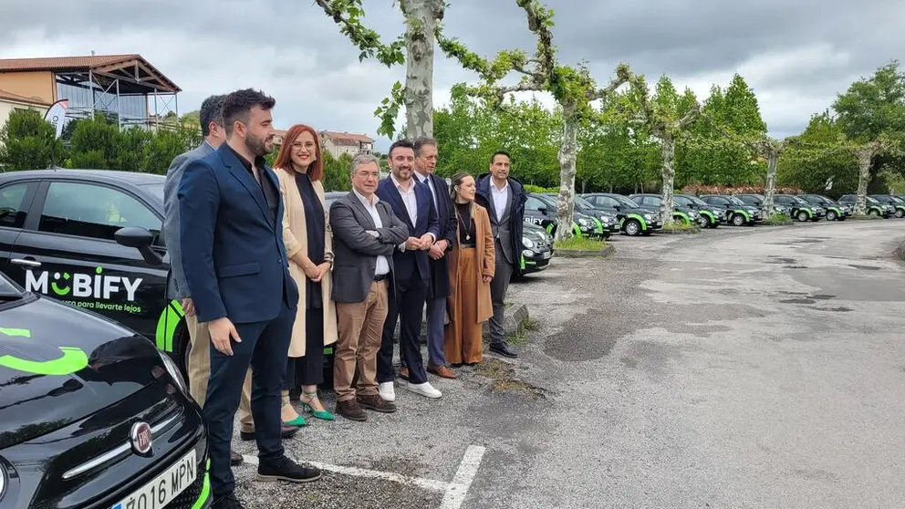 Mobify present&oacute; su nueva flota de veh&iacute;culos en Allariz.